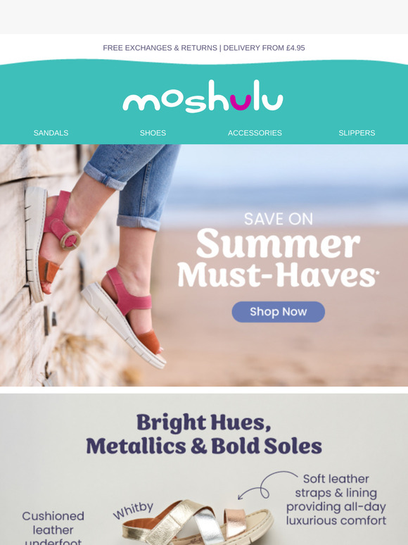 Save on Summer Must-Have Sandals 🌊