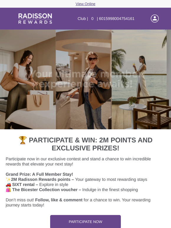Use your points this summer!