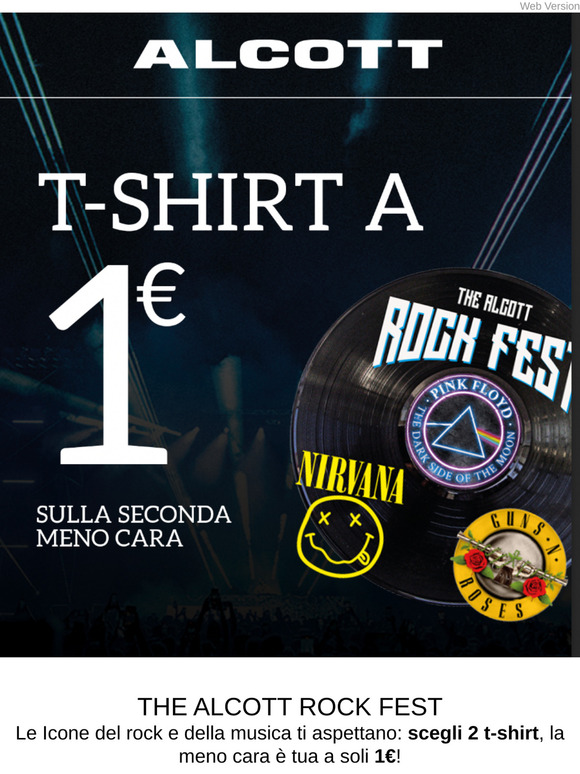 ROCK FEST🎤 Le leggende del rock...a solo 1€!🤘