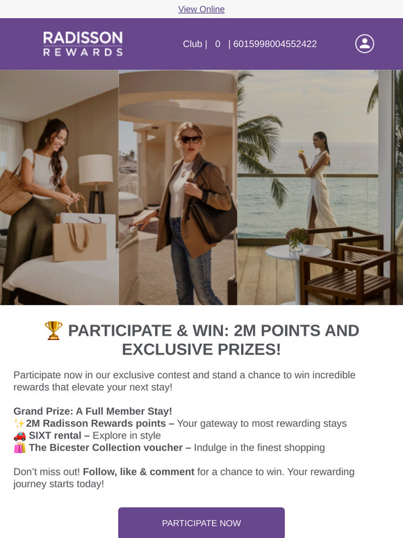 Use your points this summer!