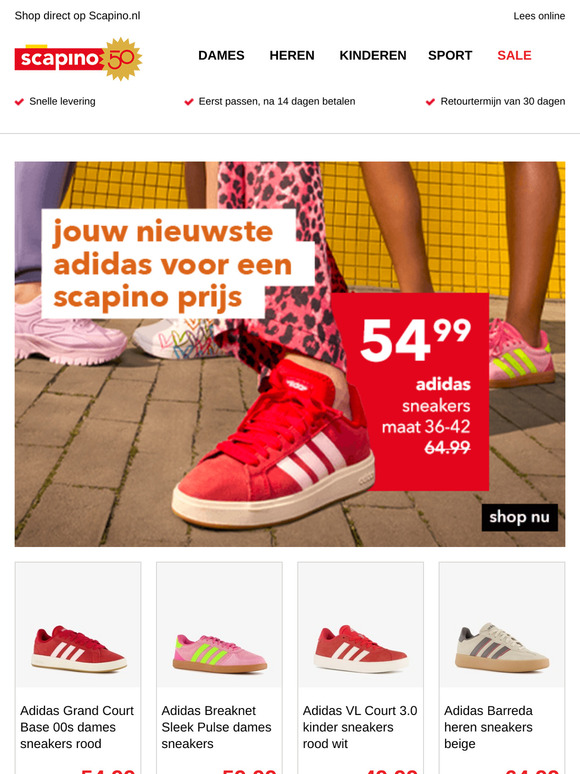 ☀️ Korting op jouw nieuwe sneakers!