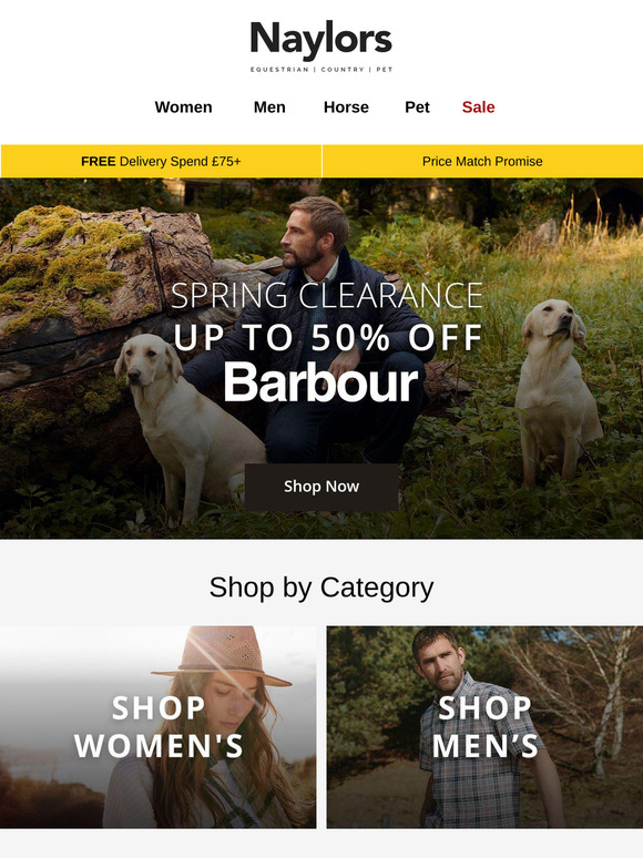 The Barbour Sale | Get It Before It's Gone