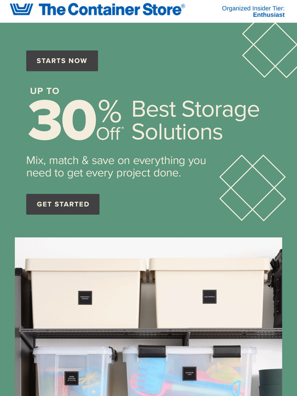 Up To 30% Off - Best Ways To Store Anything!