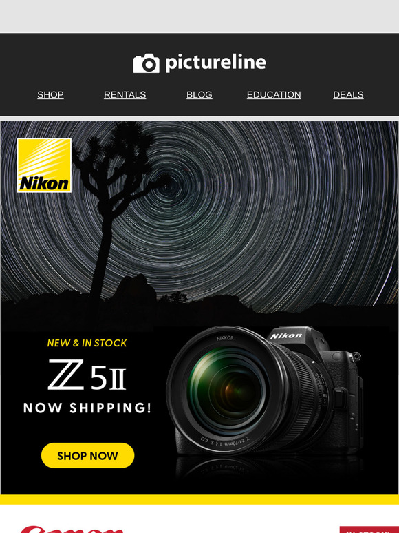 📸 Nikon's Z5II – NOW SHIPPING!