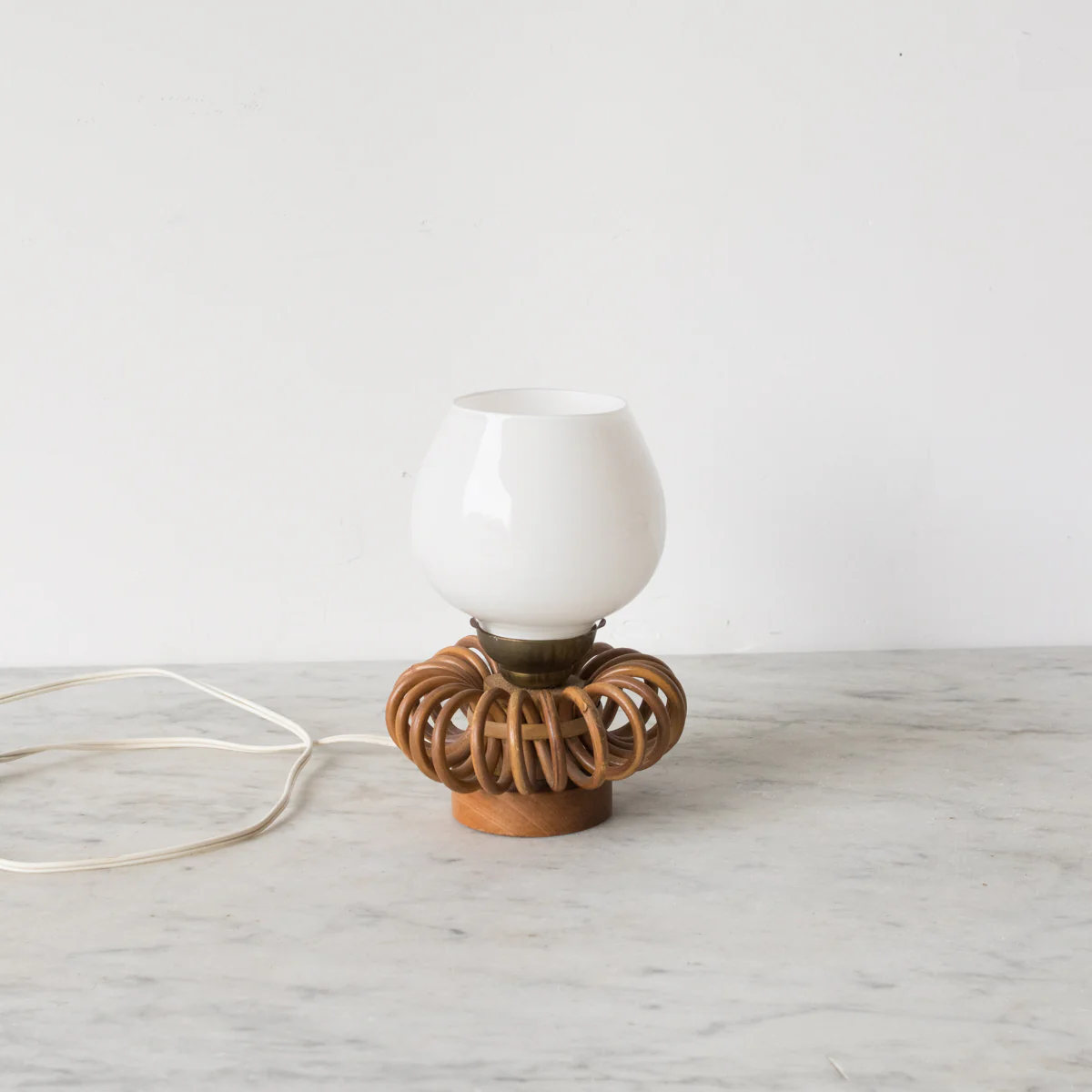 Image of Vintage Bamboo Lamp