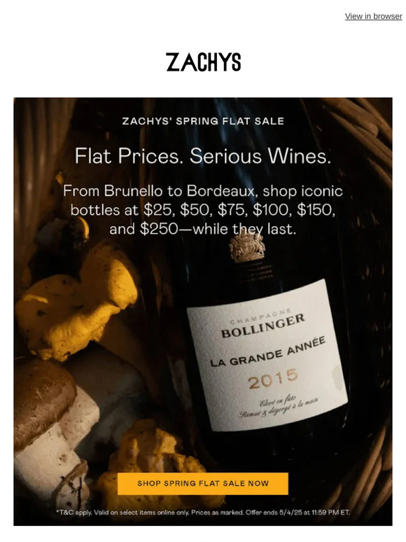 Nearly 60% Off: Collectors’ Benchmark Vintages from Decades of Refinement