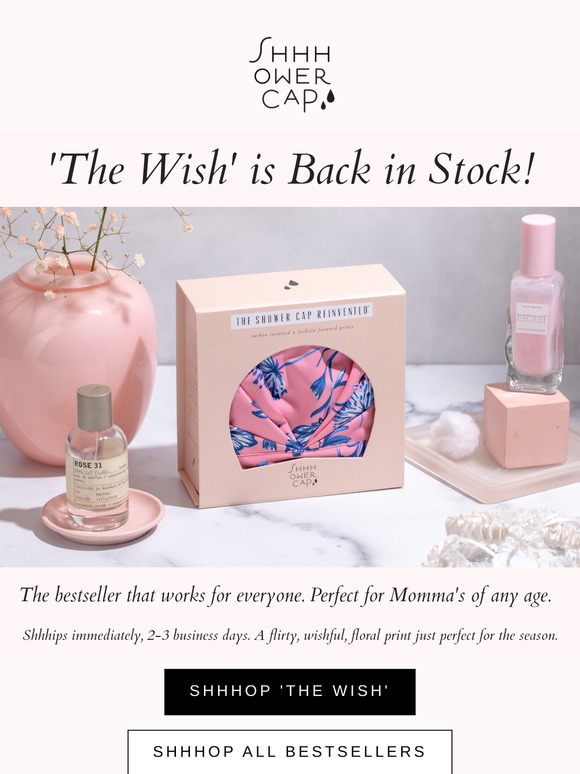 THE WISH // BACK IN STOCK 🌸