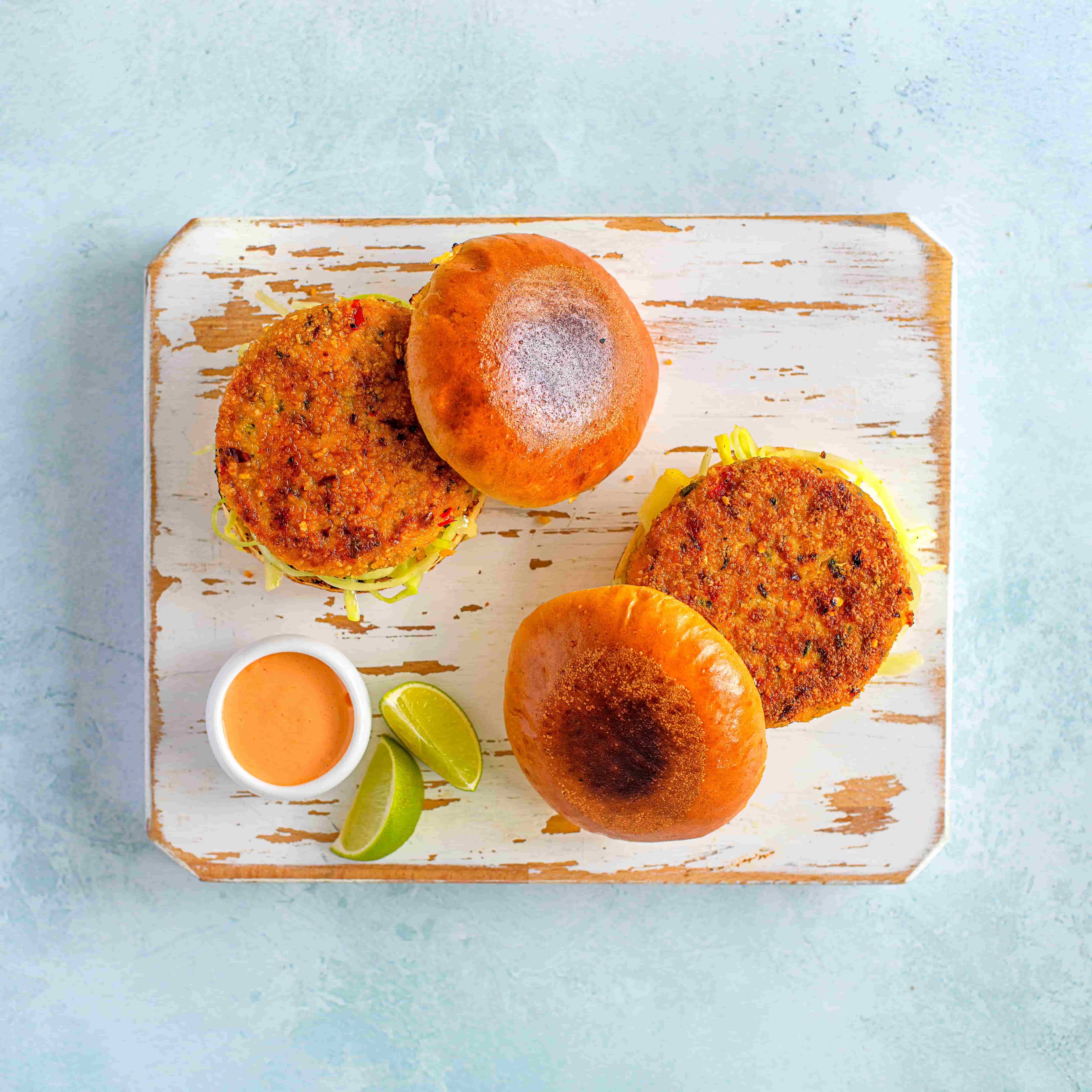 Image of The Fish Society Wild Thai Salmon Burgers