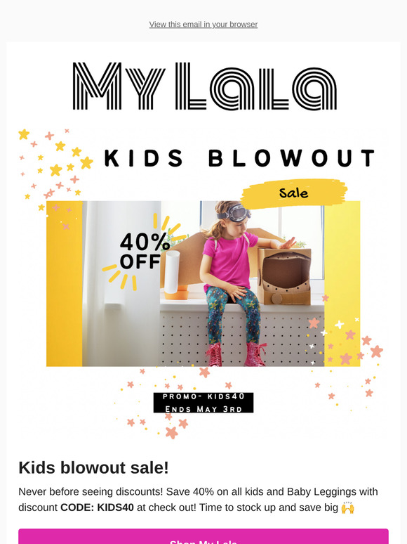 Kids Blowout Sale 🎉🙌