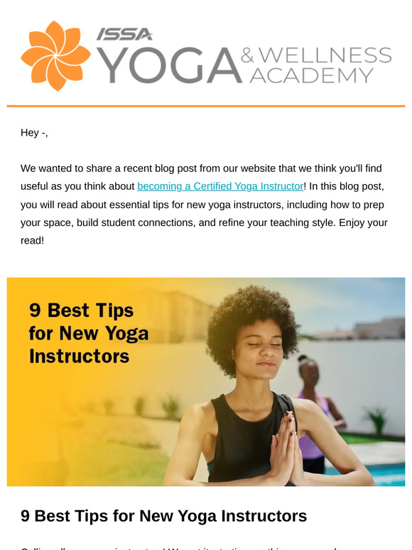 9 things to know about teaching yoga