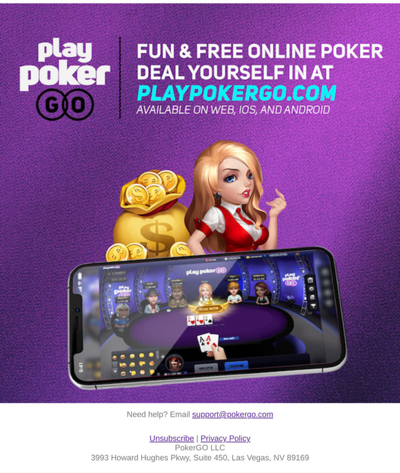 Your chips are stacked — time to play! 🎉