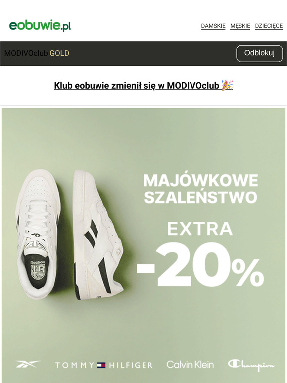 Wygodne. Stylowe. TAŃSZE!