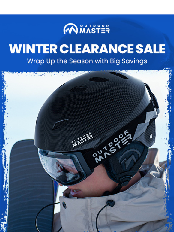 Hurry! Final Winter Clearance!