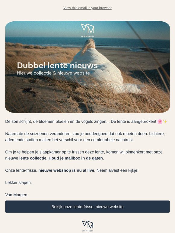 De lente hangt in de lucht – Ervaar onze frisse, nieuwe webshop.