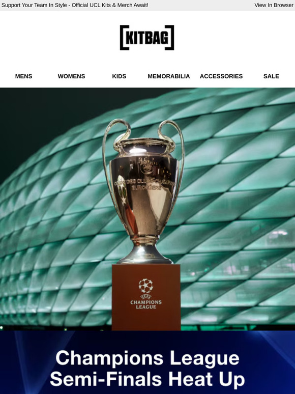 UEFA Champions League Semi-Finals | Shop The Official Gear