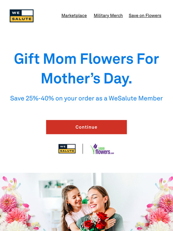 Exclusive Mother’s Day savings – and ship on time!