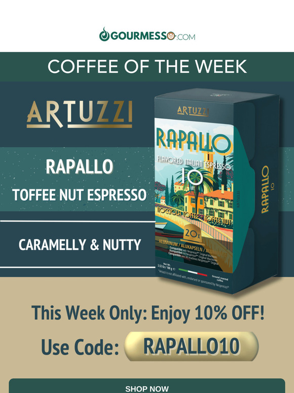 Indulge in sweet Toffee Nut Espresso ☕🇮🇹