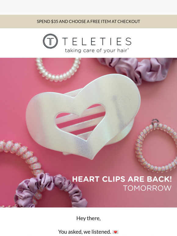 Heart Clip: Back and Better Than Ever!