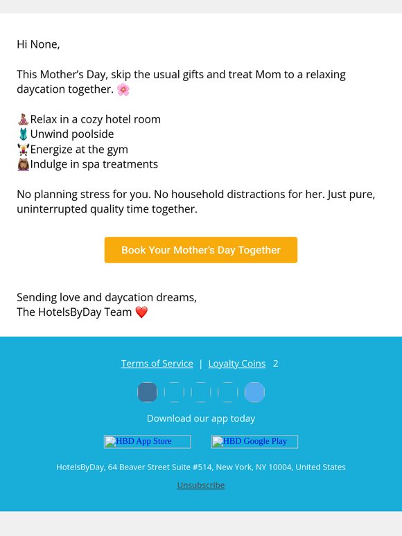🩷 Make Mother’s Day Unforgettable — Spend It Together