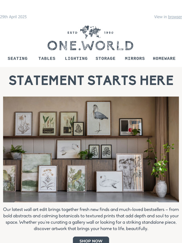 Frame Your Space with Personality