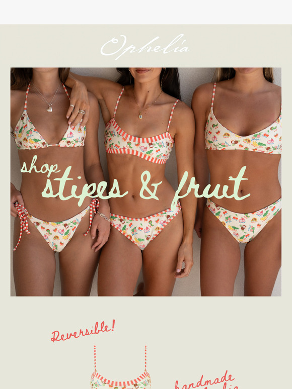 FRUIT & STRIPES OUT NOW! 🥥🍓🍌🥝