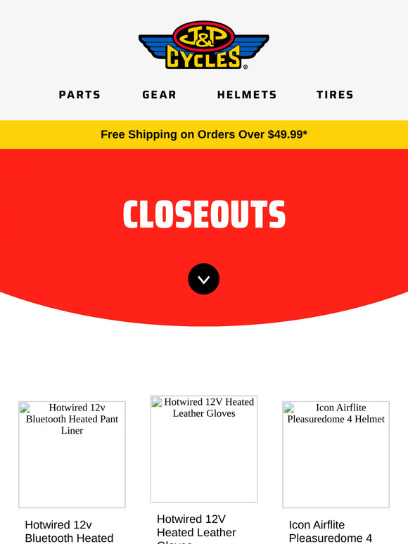 Up to 60% Off Closeouts