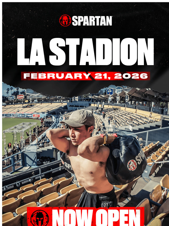 2026 Los Angeles Stadion Spartan Race is HERE!