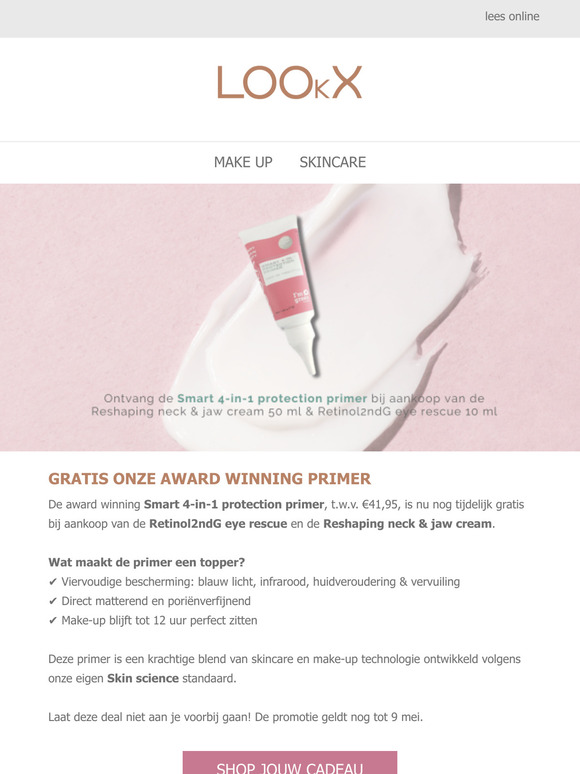 Gratis cadeau bij aankoop van 2 LOOkX toppers