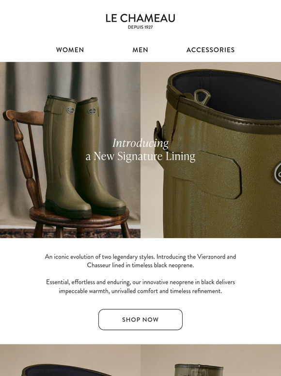 —, Introducing a New Signature Lining
