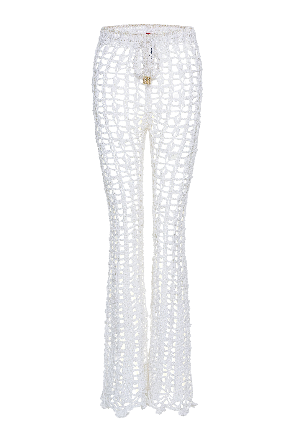 Image of White Vanilla Handmade Crochet Pants