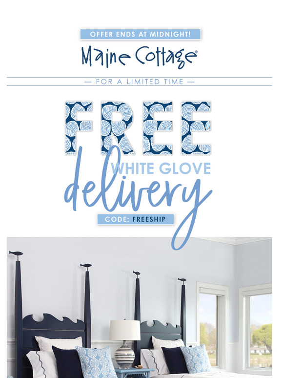 Last Chance for FREE Furniture Delivery!