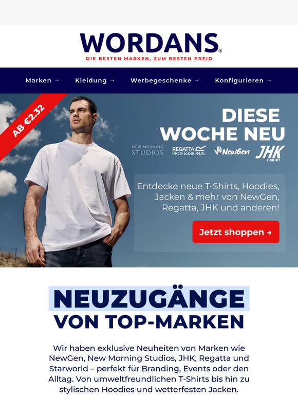 🆕 Frische Neuheiten von Top-Marken – Jetzt shoppen & sparen!