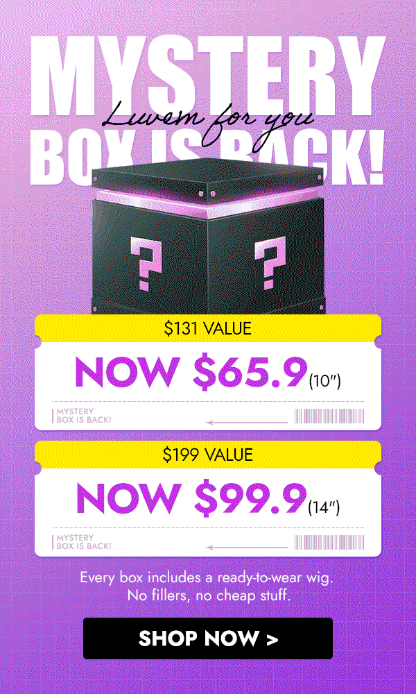 Luvme Hair: Mystery Wig Box — Worth $199, Yours for Just $99  display picture 1