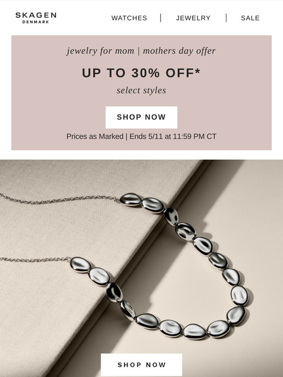 gift her jewelry this mothers day