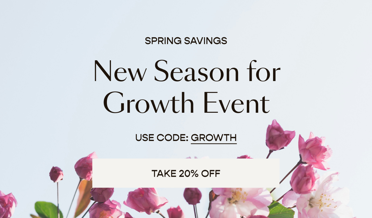 Use code GROWTH