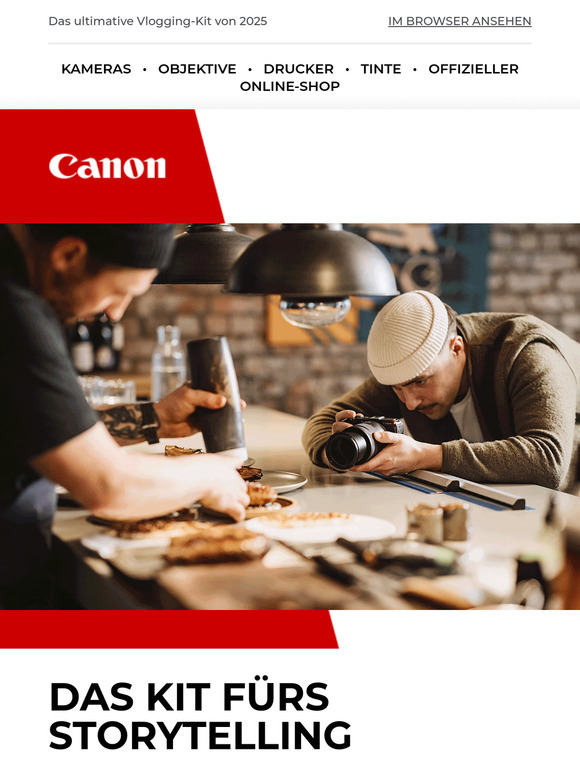 Die EOS R50 V ist hier, um deinen Content auf ein neues Niveau zu bringen