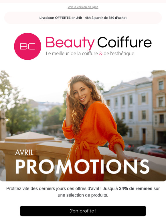 Derniers jours des offres d'avril — !