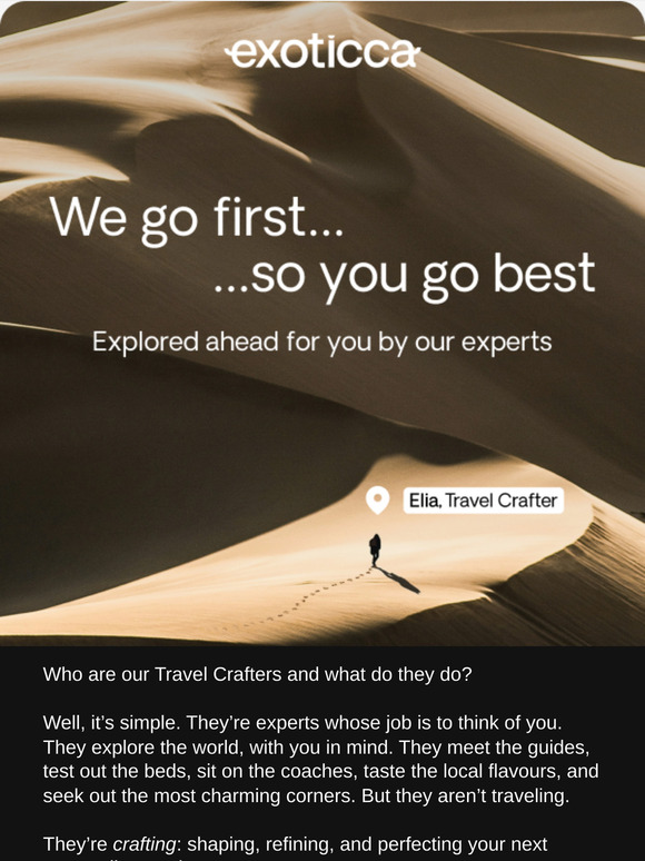 What sets our trips apart?