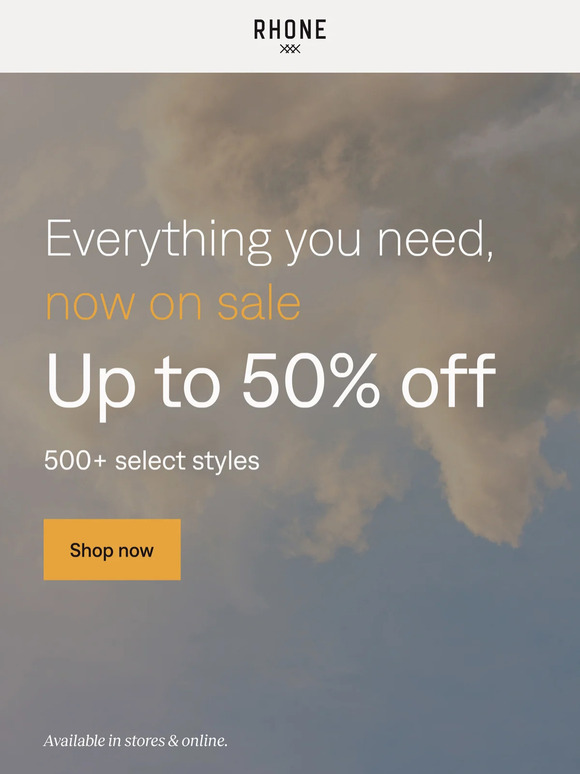 Last chance: Spring Sale ends tonight