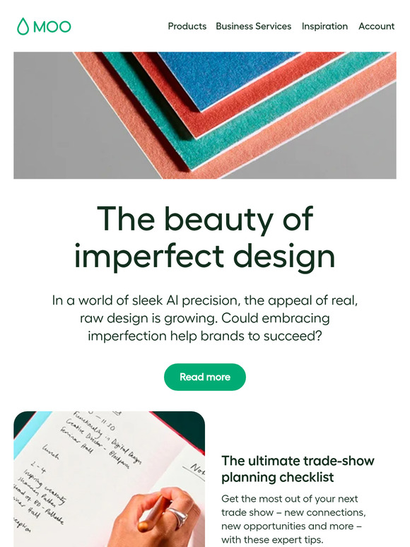 The MOOsletter: Free samples, trade-show tips and more