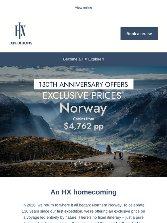 Special offer: Explore Norway in 2026
