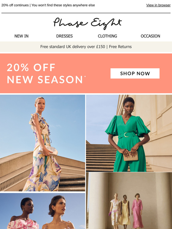 Your new dress is here