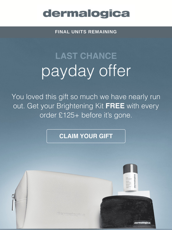 Almost Sold Out: FREE Brightening Kit