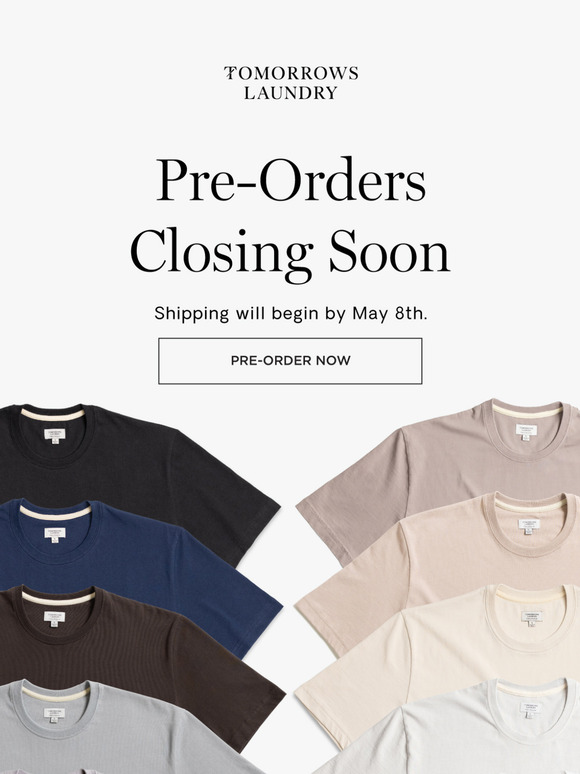 Last Call: Pre-Orders Closing Soon