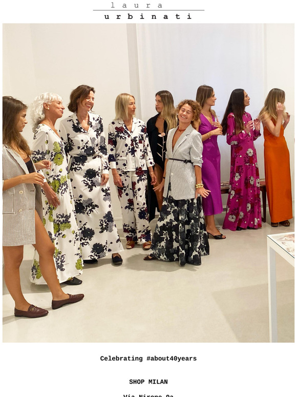 LAURA URBINATI - Celebrating #40years