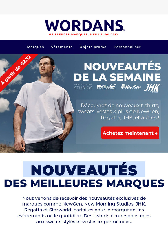 🆕 Fraîches nouveautés des meilleures marques – Achetez maintenant et économisez !