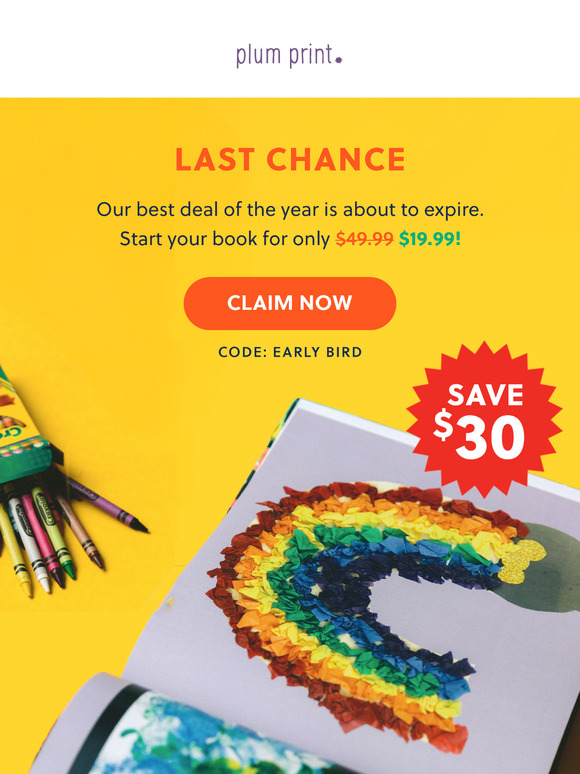 Your offer is expiring.