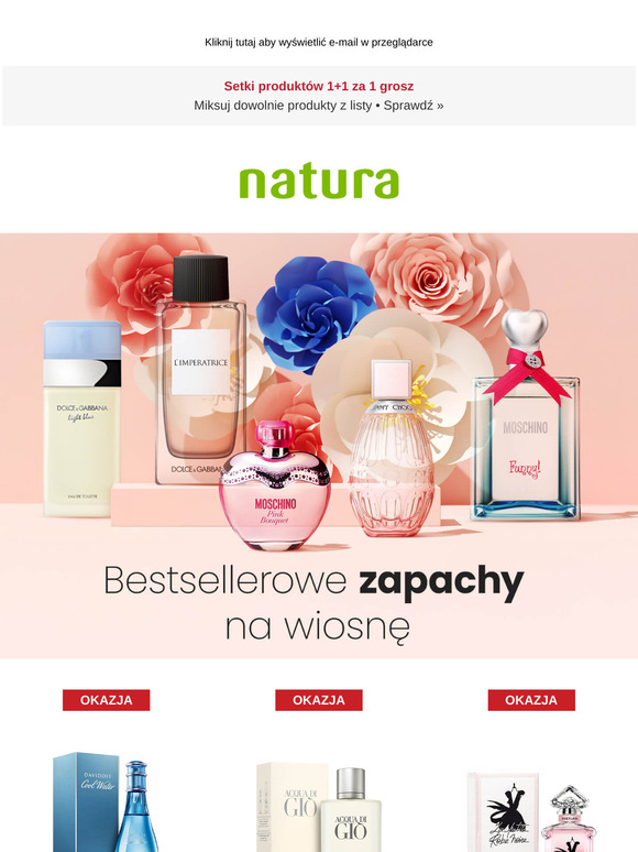 🌸 Bestsellerowe zapachy na wiosnę