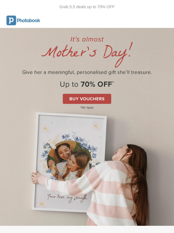 Turn Memories into Mother’s Day Gifts 🌸