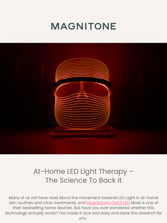 At-Home LED Light Therapy💡The Science To Back It